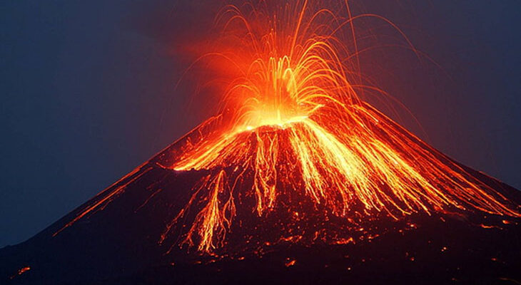 Опасный вулкан